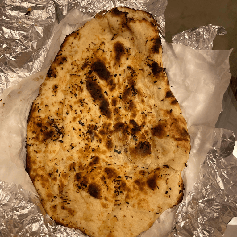 Savor our fresh naan