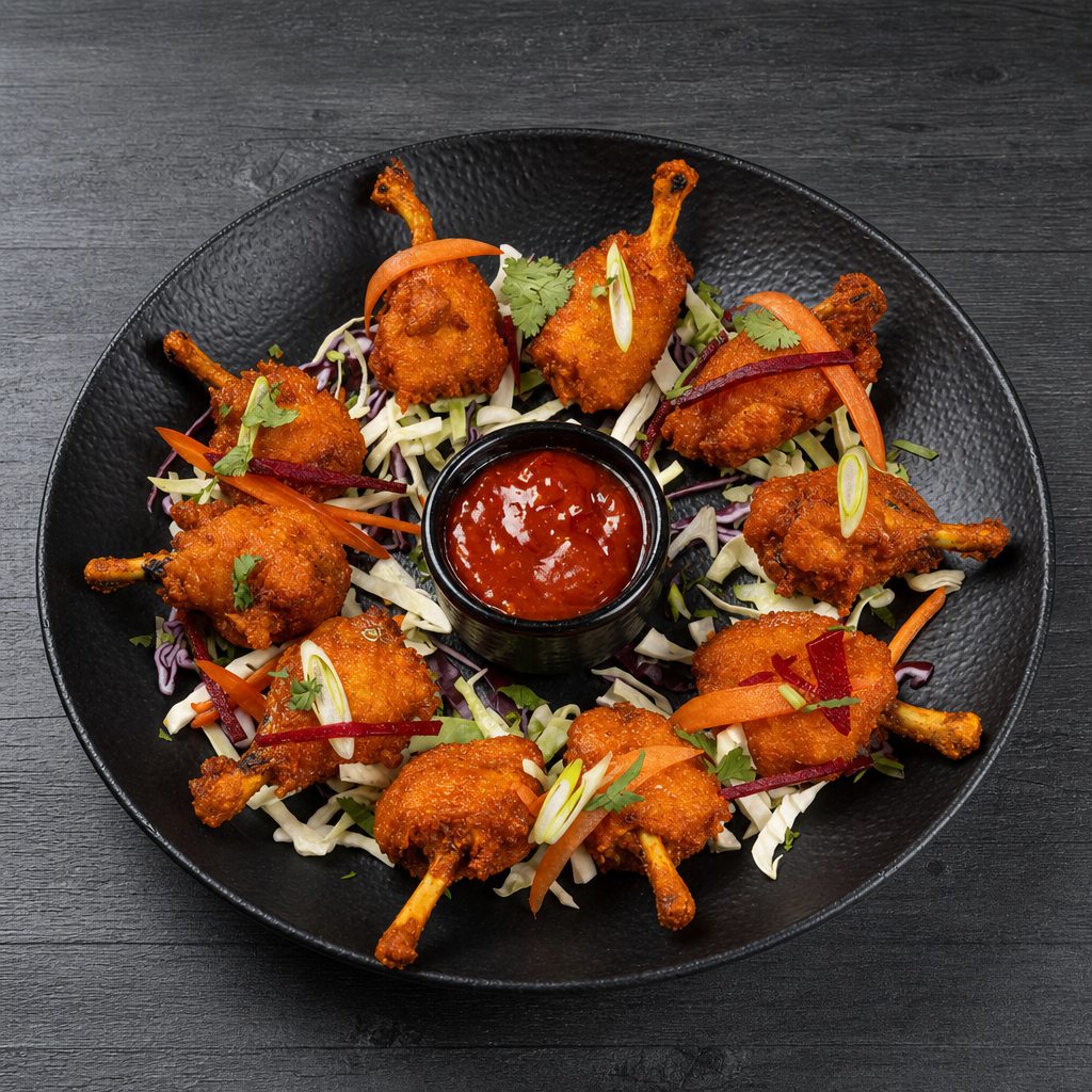 Masala Chicken Lollipops Aptz.
