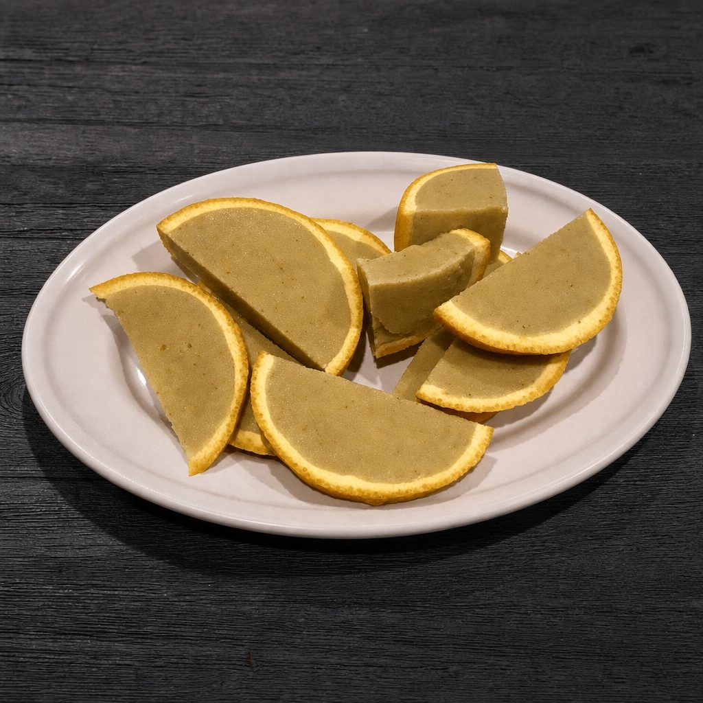 Orange Kulfi.