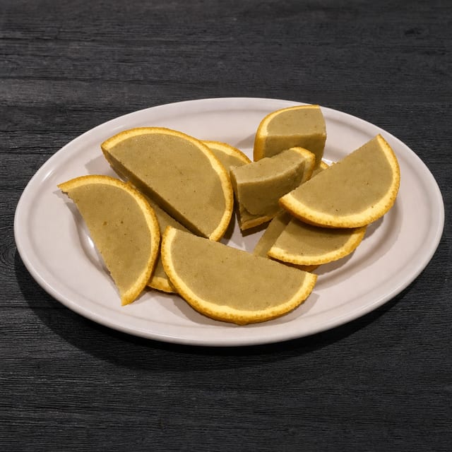 Orange Kulfi.