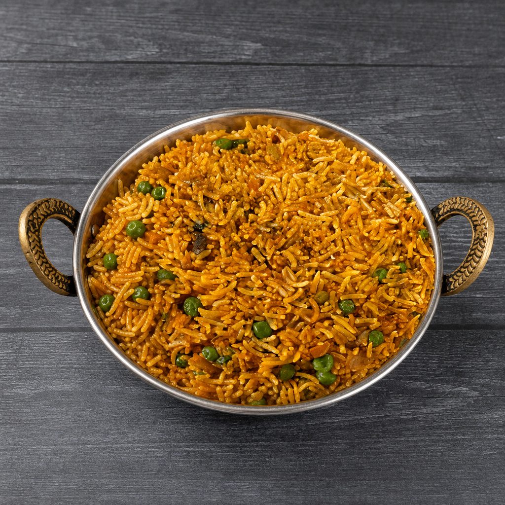 Vegetable Biryani.