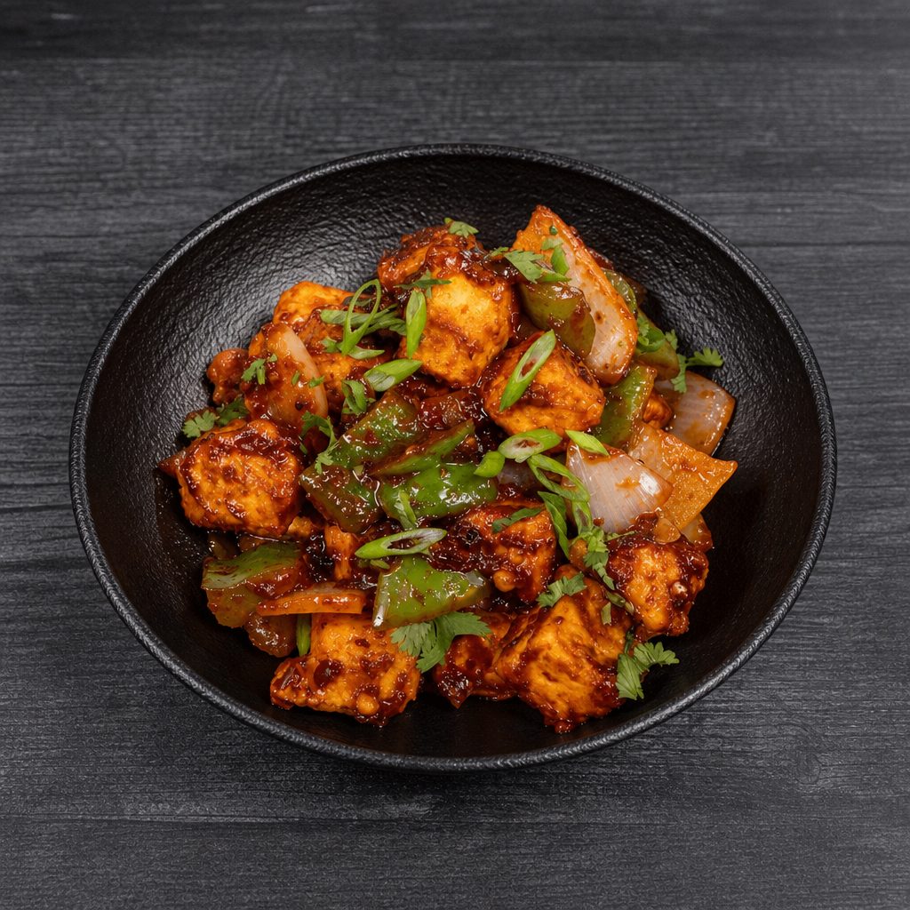 Chili Paneer.